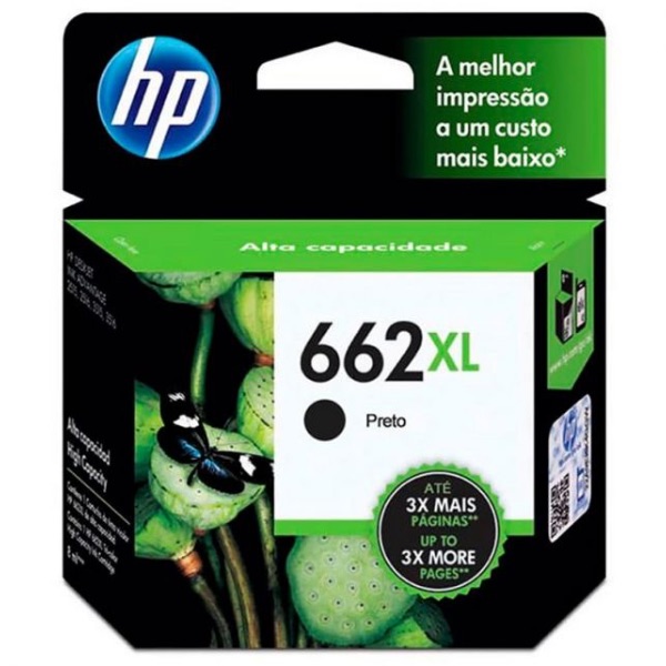 HP 662 black XL